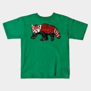 Artwork of a Red Panda I Kids T-Shirt